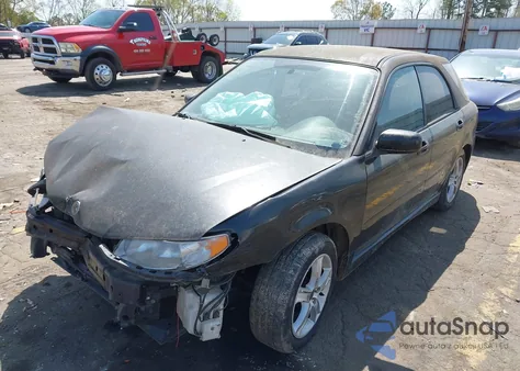 2005 Saab 9-2X Linear из США, поврежденный, VIN JF4GG61605G057550